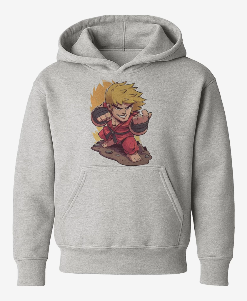 Poleron de niño Gris Melange de Ken