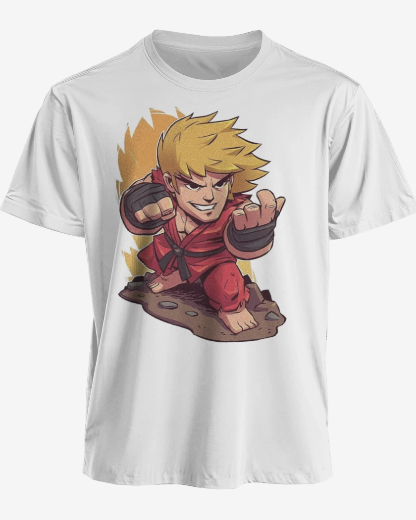 Polera premium Blanco de Ken