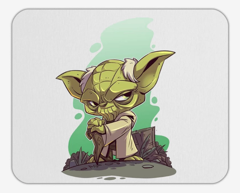 Mousepad Chibi Yoda