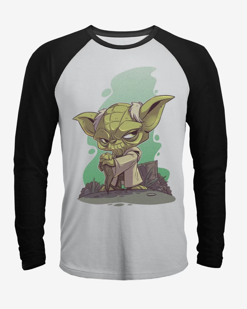 Polera Raglan Chibi Yoda