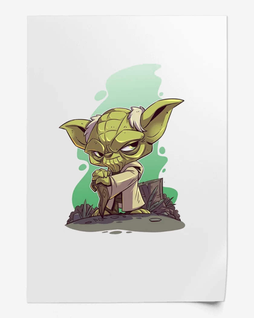 Print Chibi Yoda