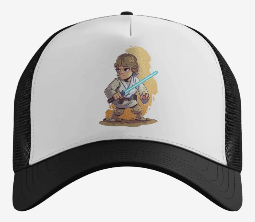 Gorro Blanco de Chibi Luke Skywalker