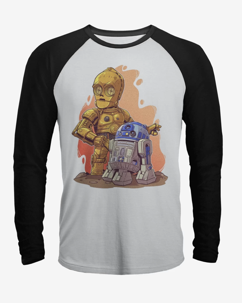 Polera Raglan Chibi Citripio y Arturito