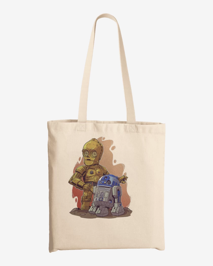 Totebag Chibi Citripio y Arturito