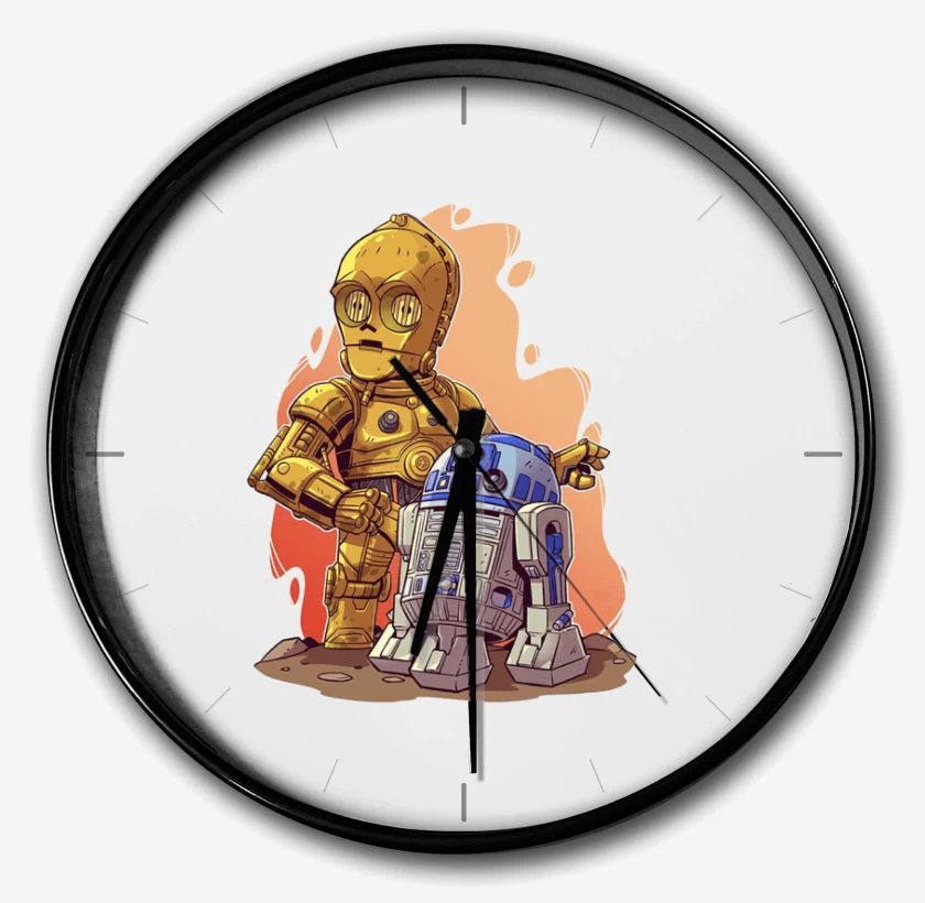 Reloj Blanco de Chibi Citripio y Arturito