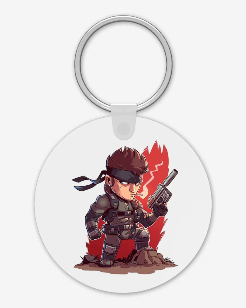 Llavero Chibi Metal Gear