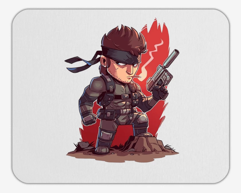Mousepad Chibi Metal Gear