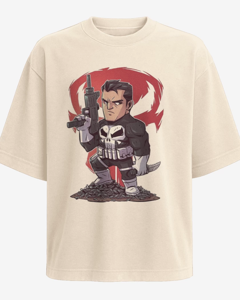 Polera Oversize Chibi El que castiga