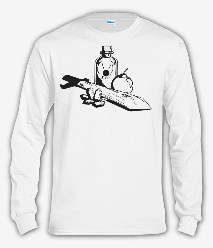 Polera manga larga The Legend Of Zelda - Items