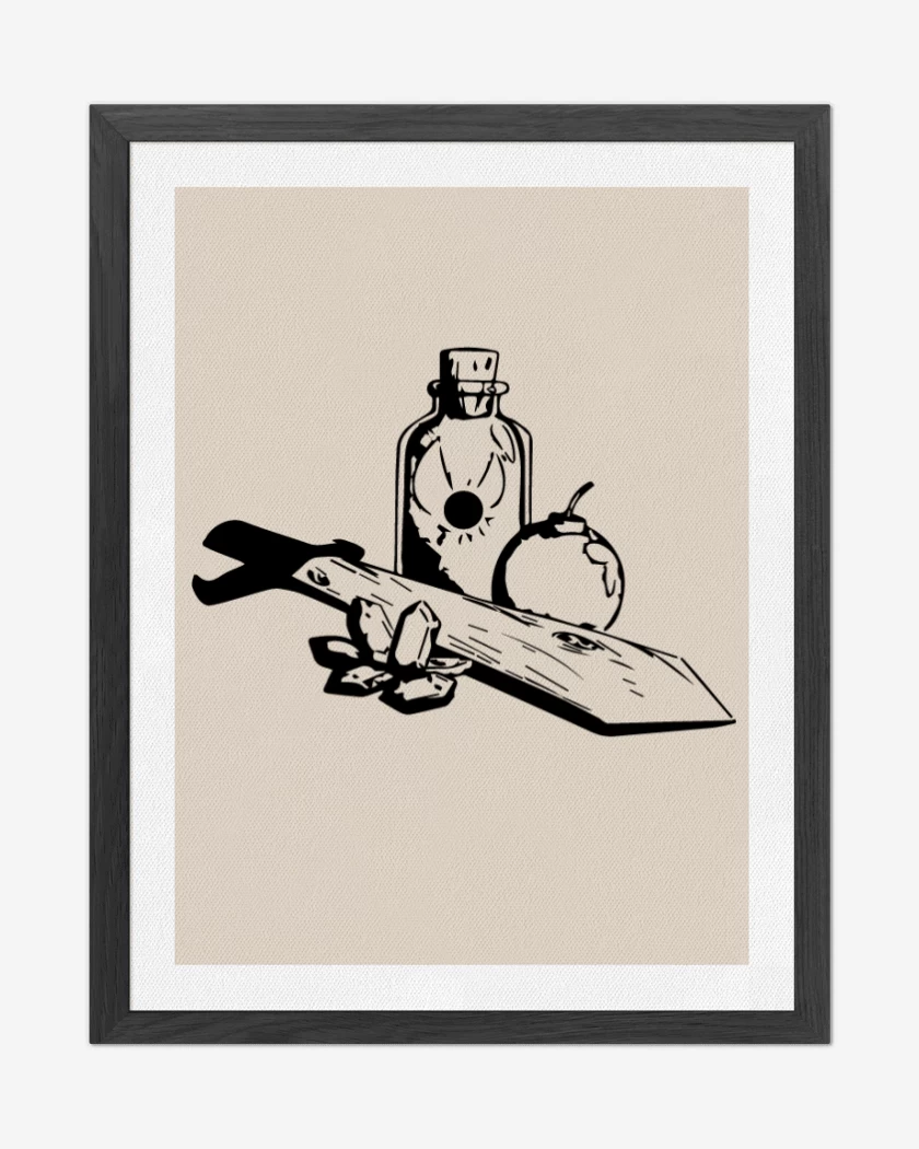 Cuadro decorativo The Legend Of Zelda - Items