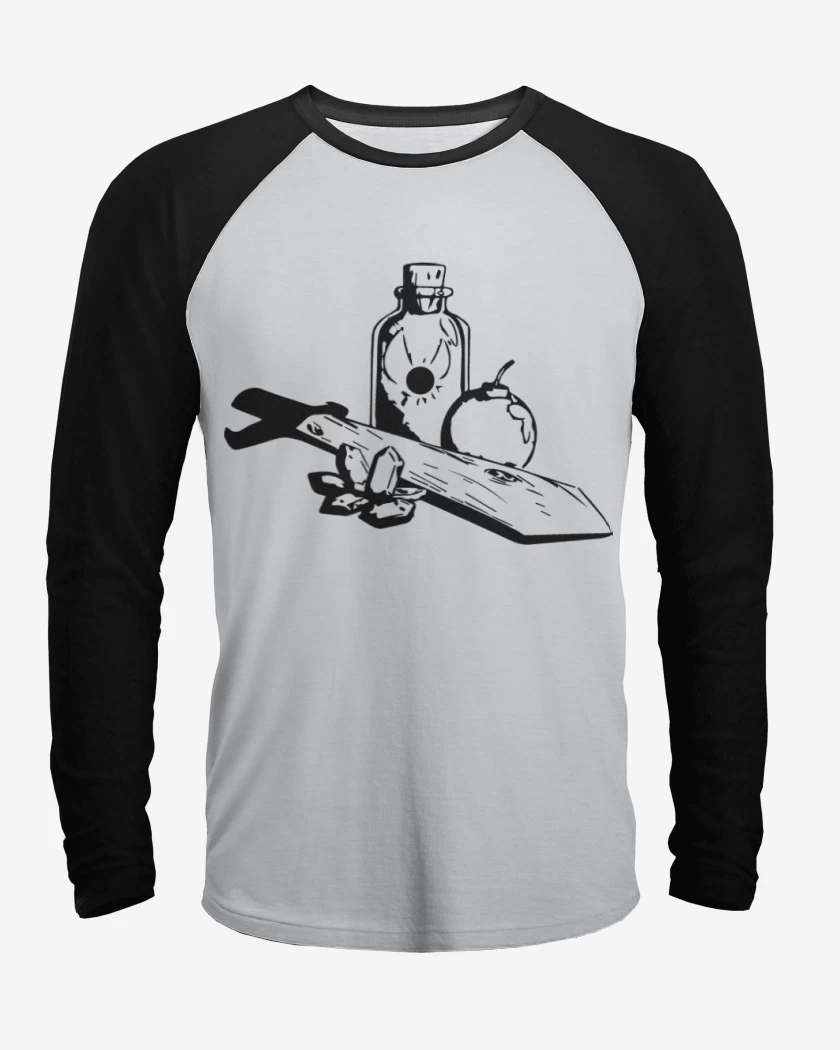 Polera Raglan The Legend Of Zelda - Items