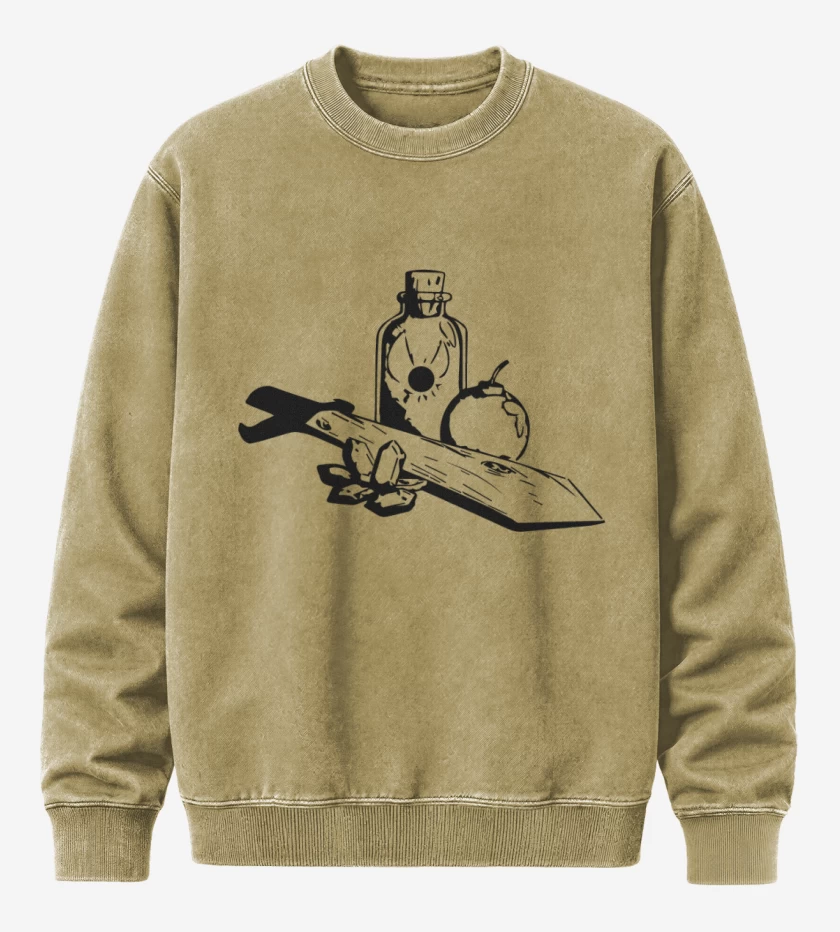 Poleron Polo Acid Wash Beige de The Legend Of Zelda - Items