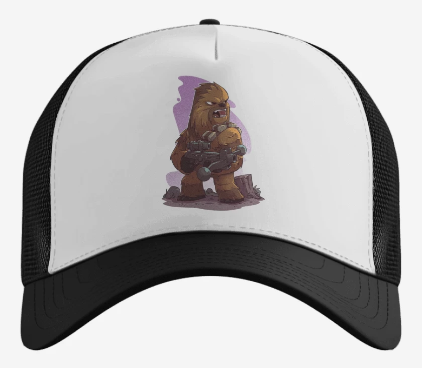 Gorro Blanco de Chibi Chewbaca