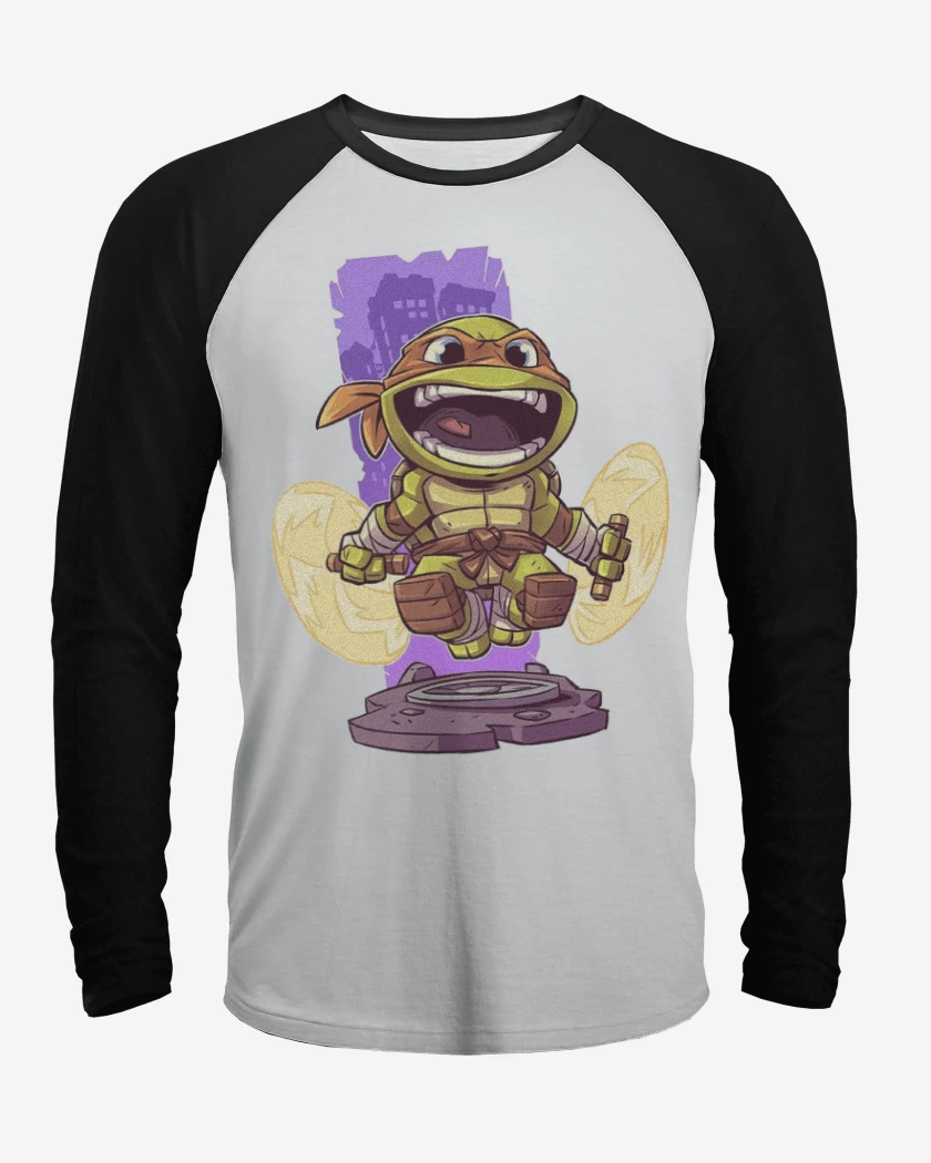 Polera Raglan Chibi Mikey
