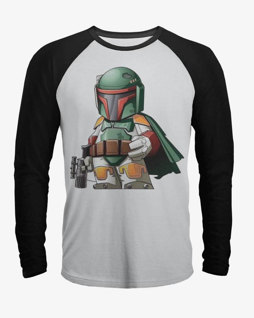 Polera Raglan Chibi Bobba Fet