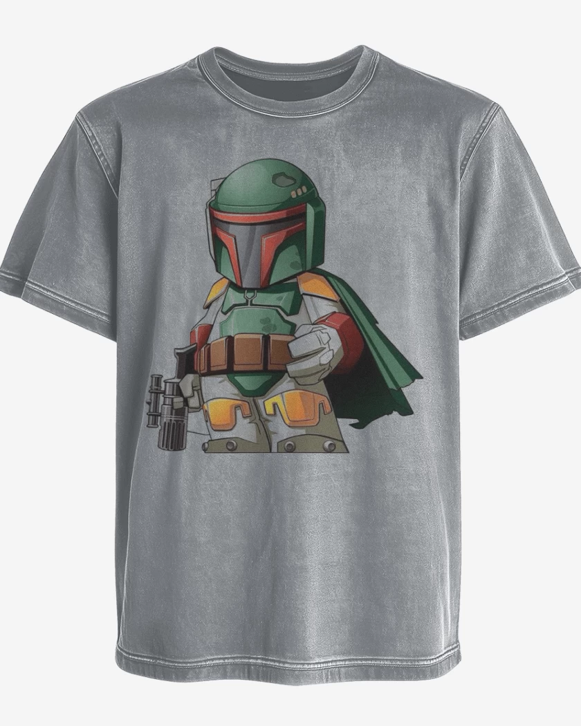 Polera desgastada Chibi Bobba Fet