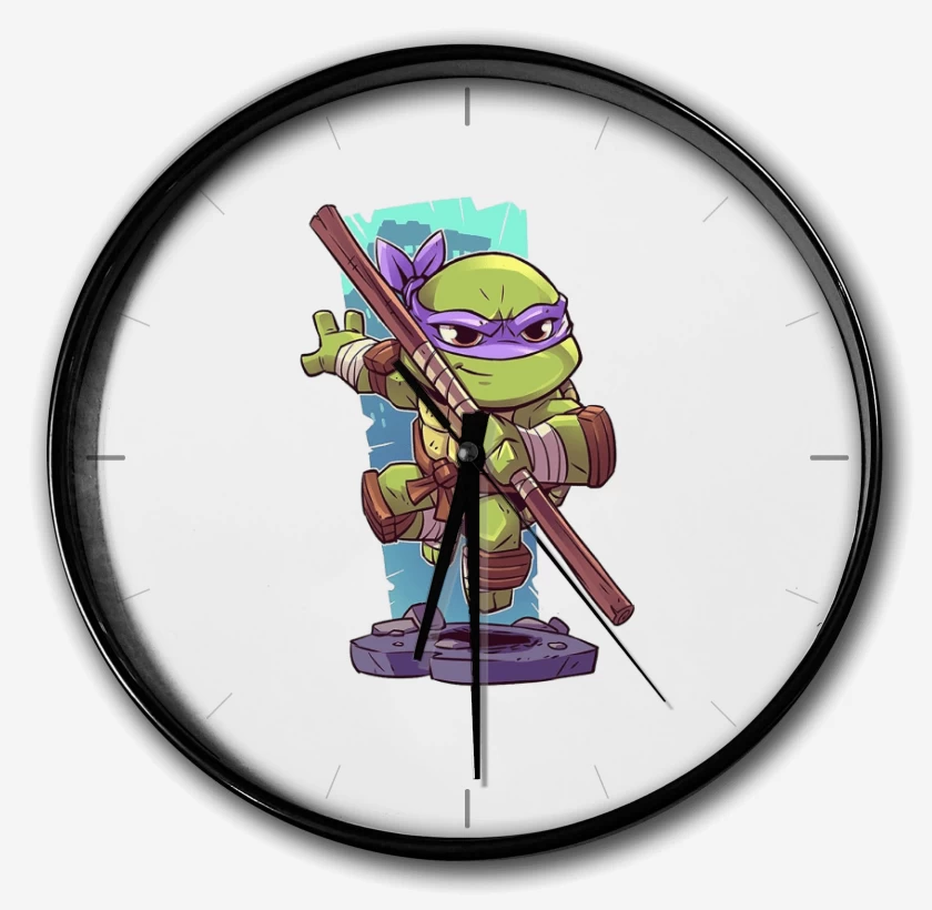 Reloj Chibi Donatello