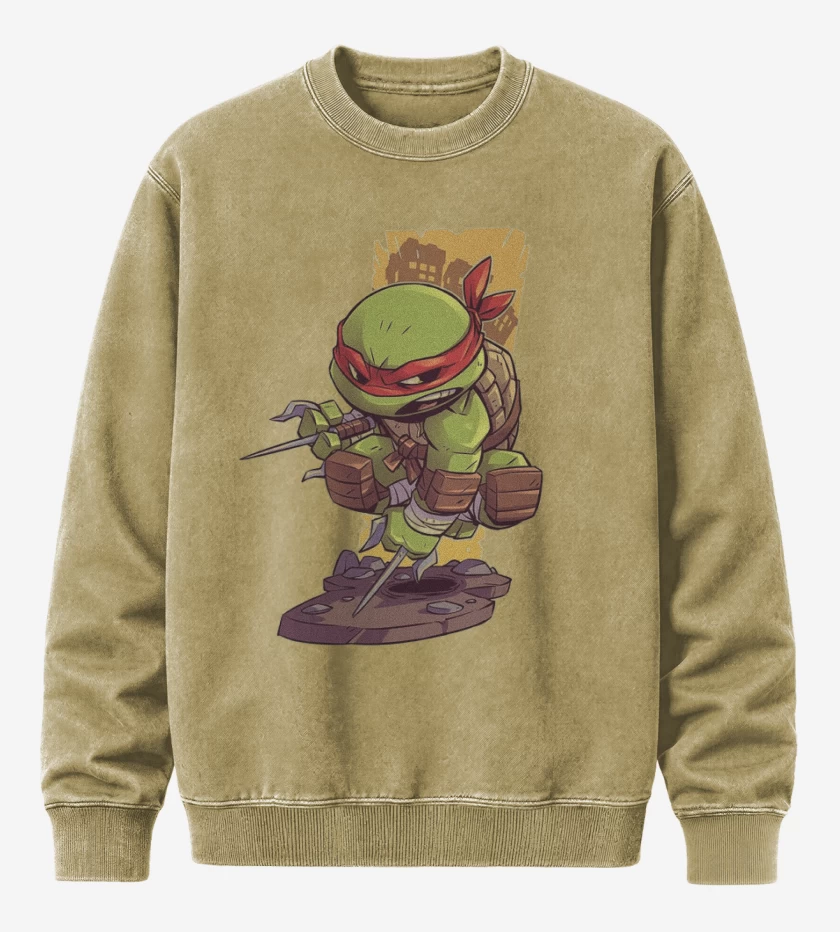 Poleron Polo Acid Wash Beige de Chibi Ralph