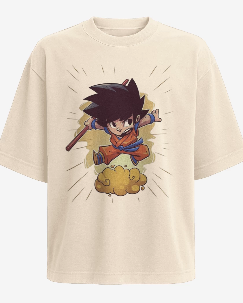 Polera Oversize Chibi Goku