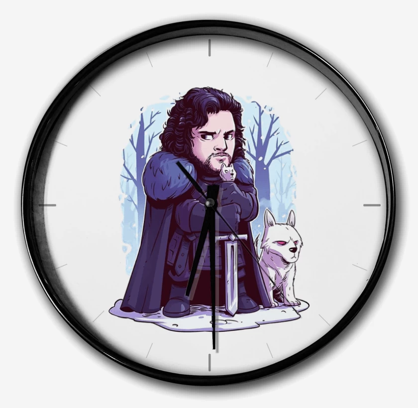 Reloj Blanco de Chibi GOT