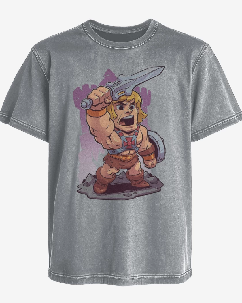 Polera desgastada Chibi He Man