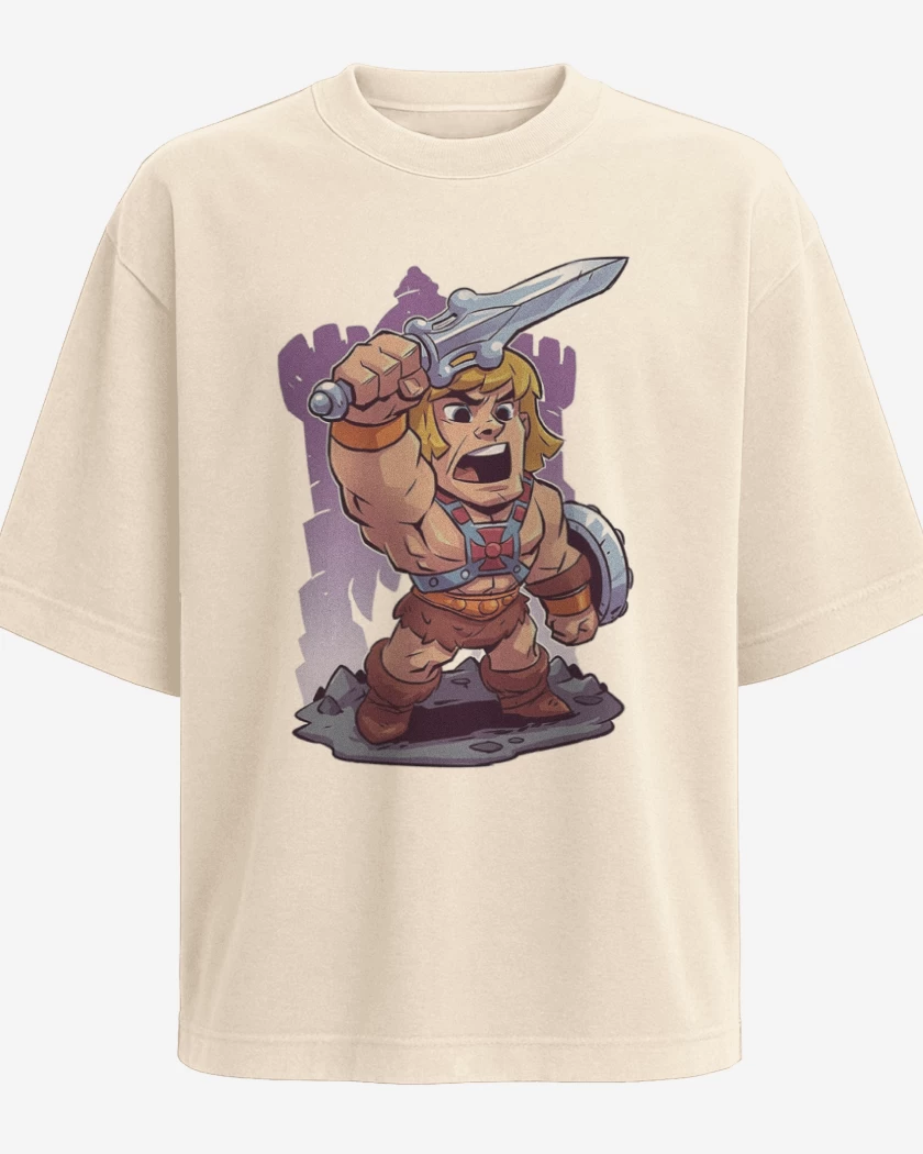 Polera Oversize Chibi He Man