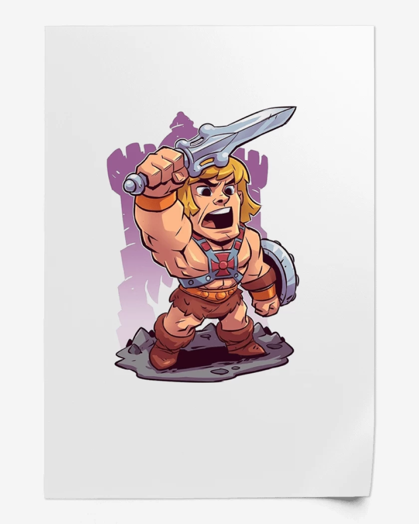 Print Chibi He Man