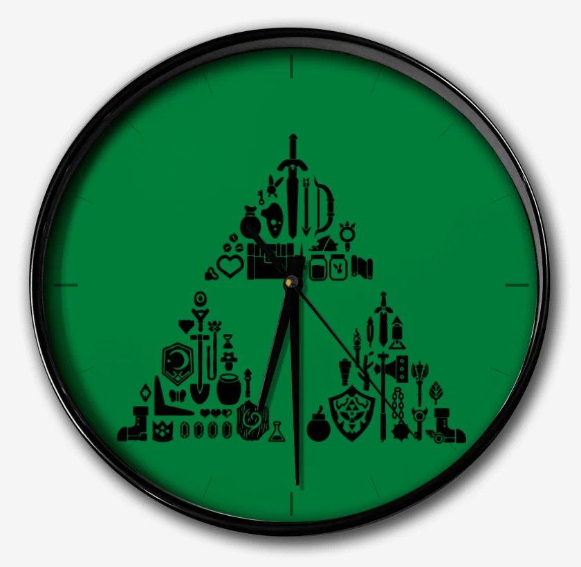 Reloj Verde jade de The Legend Of Zelda - Items Triforce