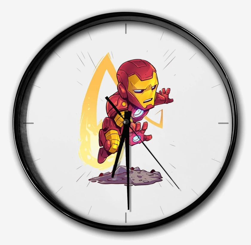 Reloj Blanco de Chibi Iron Man