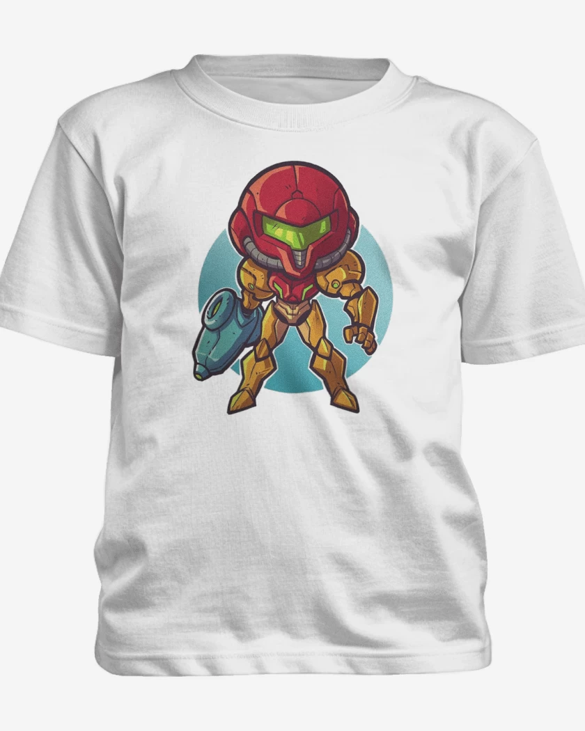 Polera de niño Chibi Metroid