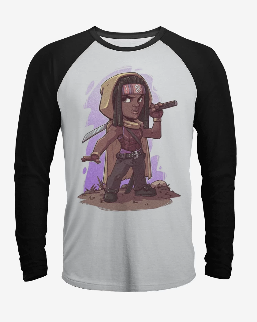 Polera Raglan Chibi Michonne