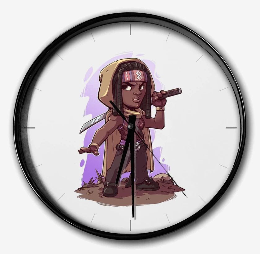 Reloj Blanco de Chibi Michonne