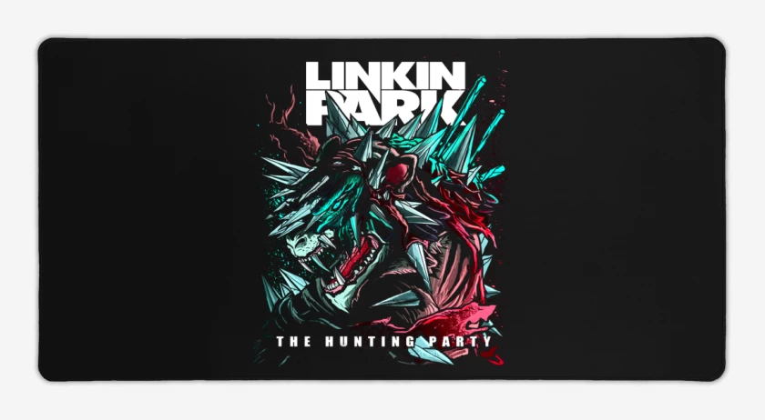 Mouse pad Gamer Negro de The hunting party