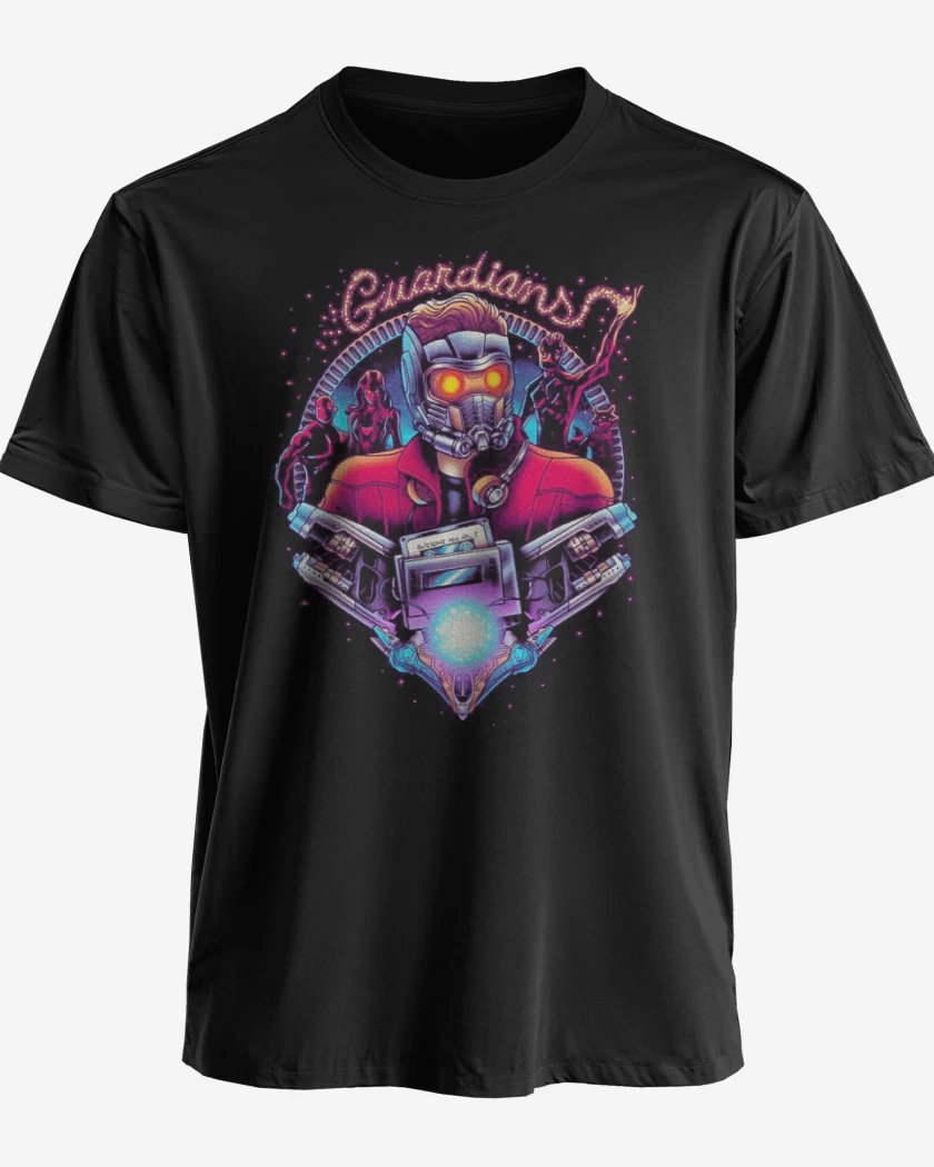 Polera premium Negro de Guardianes de la Galaxia