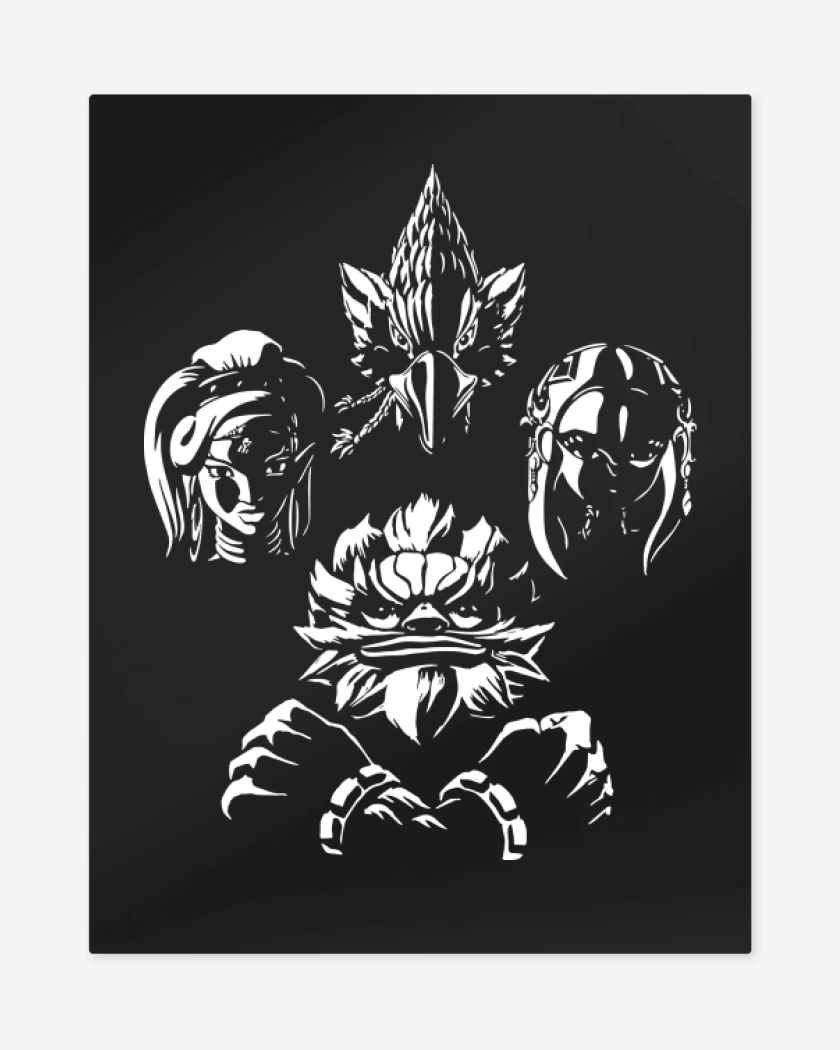 Print metalico Champions rhapsody