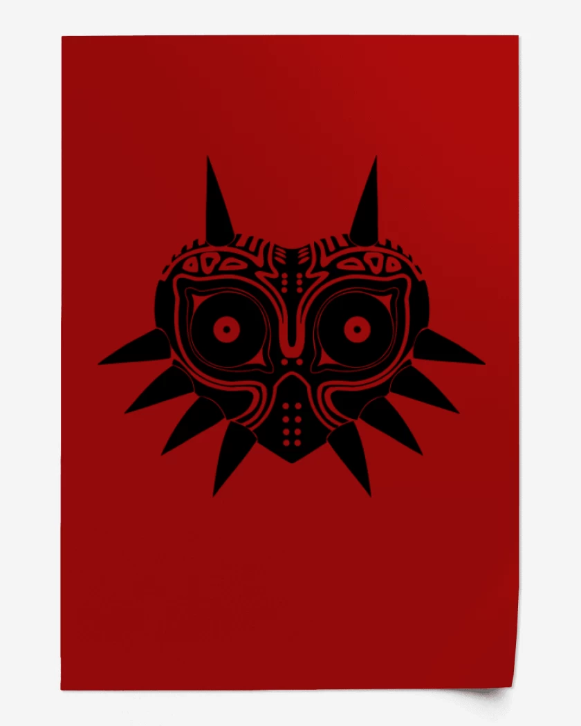 Print The Legend Of Zelda - Majoras Mask
