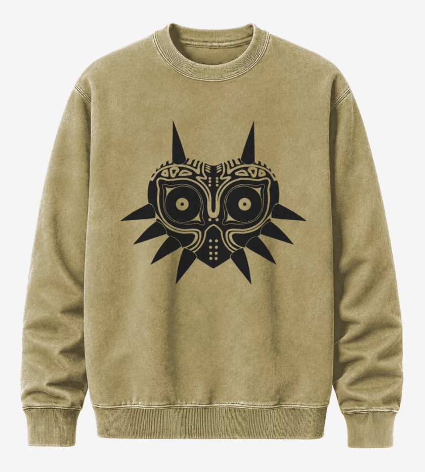 Poleron Polo Acid Wash Beige de The Legend Of Zelda - Majoras Mask