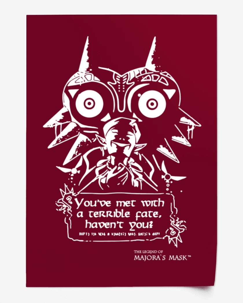Print The Legend Of Zelda - Terrible Fate