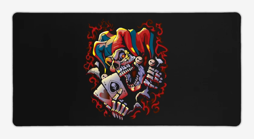 Mouse pad Gamer Negro de Payasin