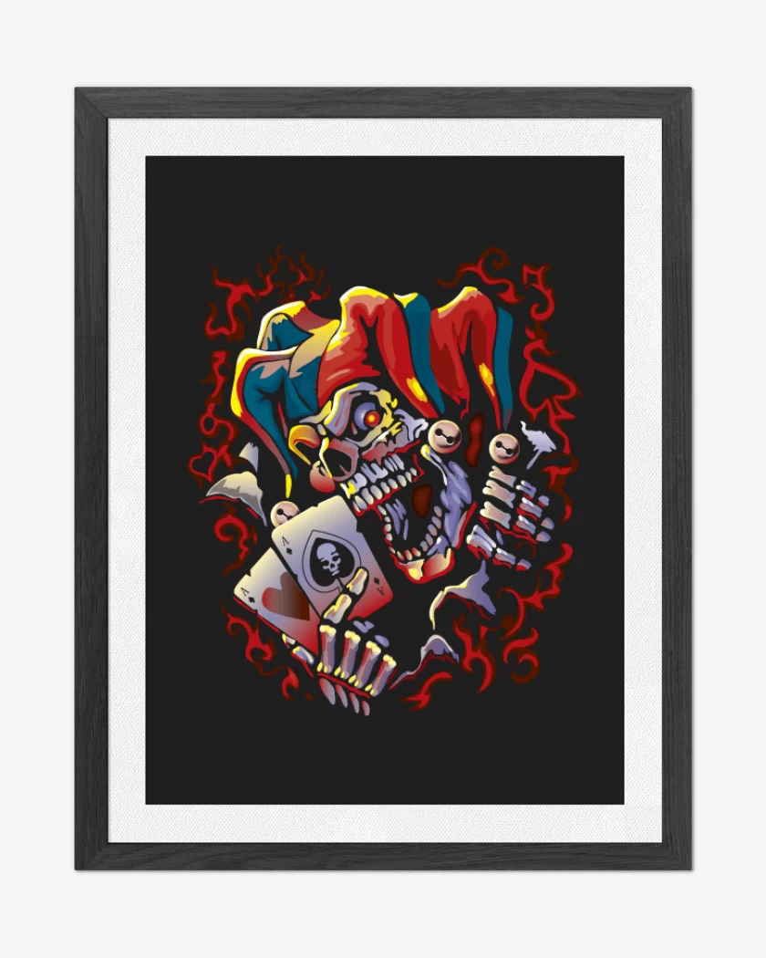 Cuadro decorativo Negro de Payasin