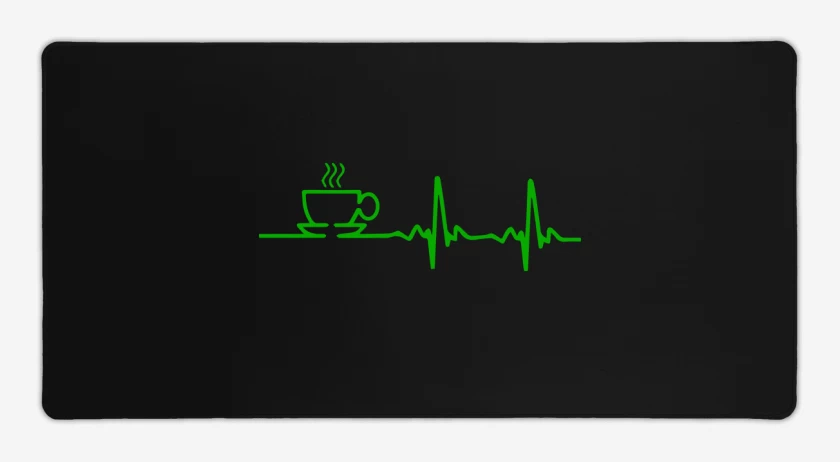 Mouse pad Gamer Negro de Pulso cafe