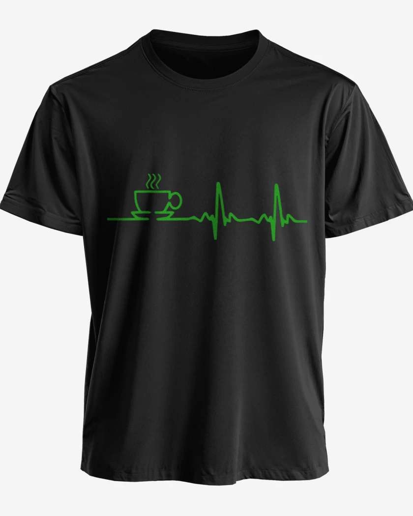Polera premium Negro de Pulso cafe