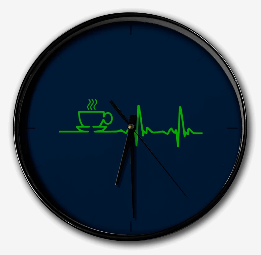 Reloj Azul Marino de Pulso cafe