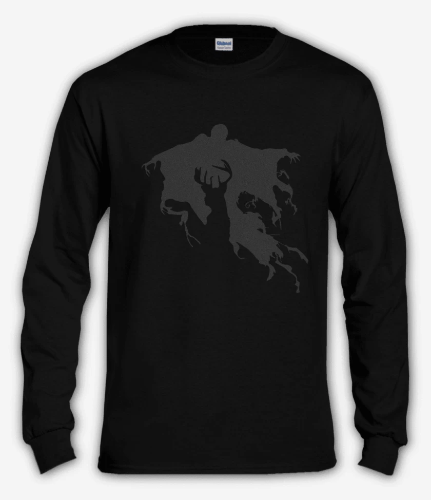 Polera manga larga Negro de Dementor