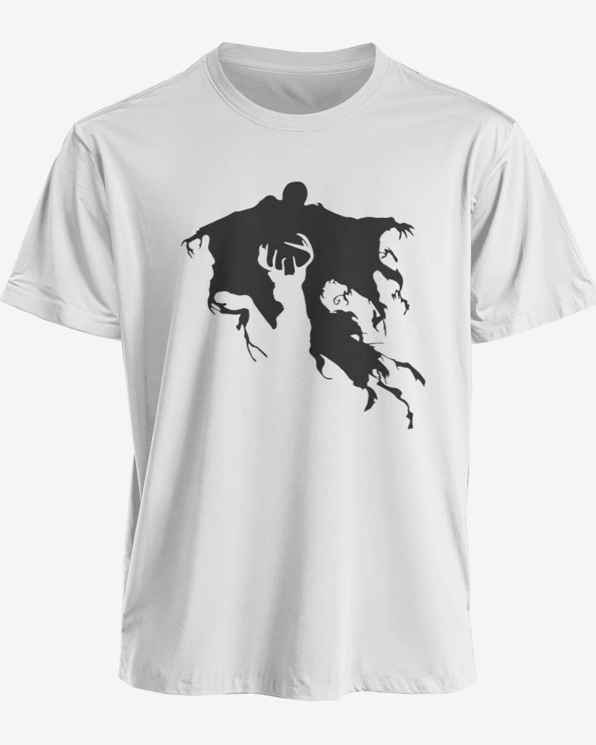 Polera premium Blanco de Dementor