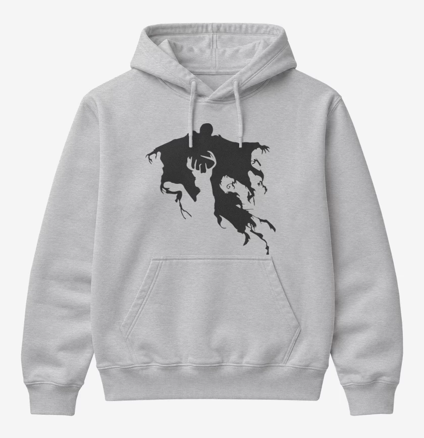 Poleron Canguro básico Gris Melange de Dementor