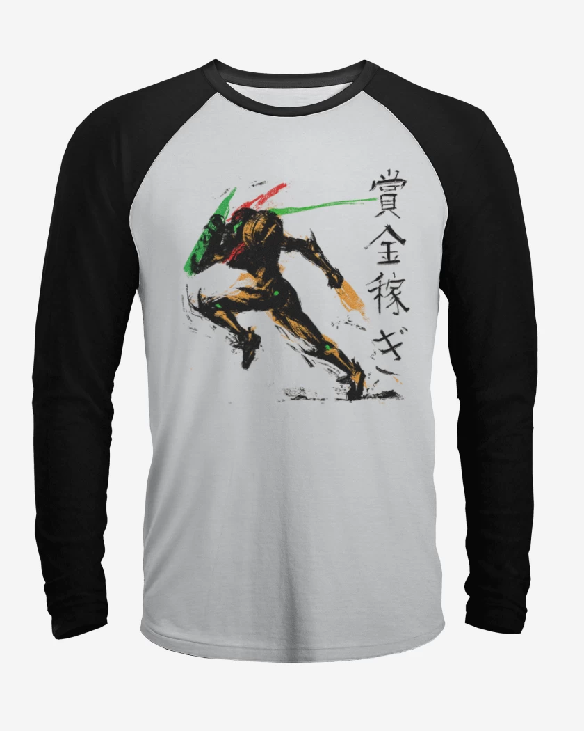 Polera Raglan Samus aran