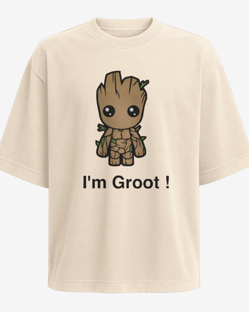 Polera Oversize Beige de Groot