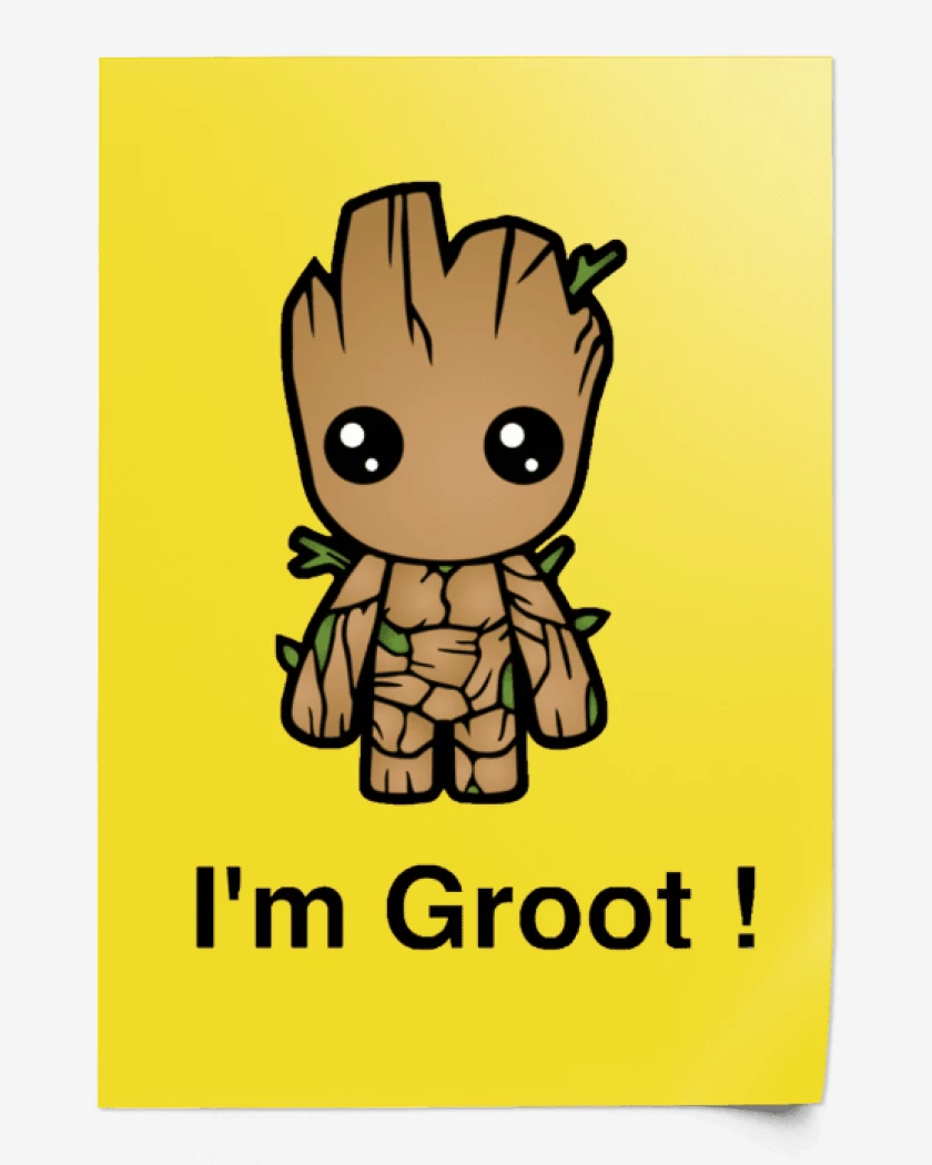 Print Amarillo de Groot