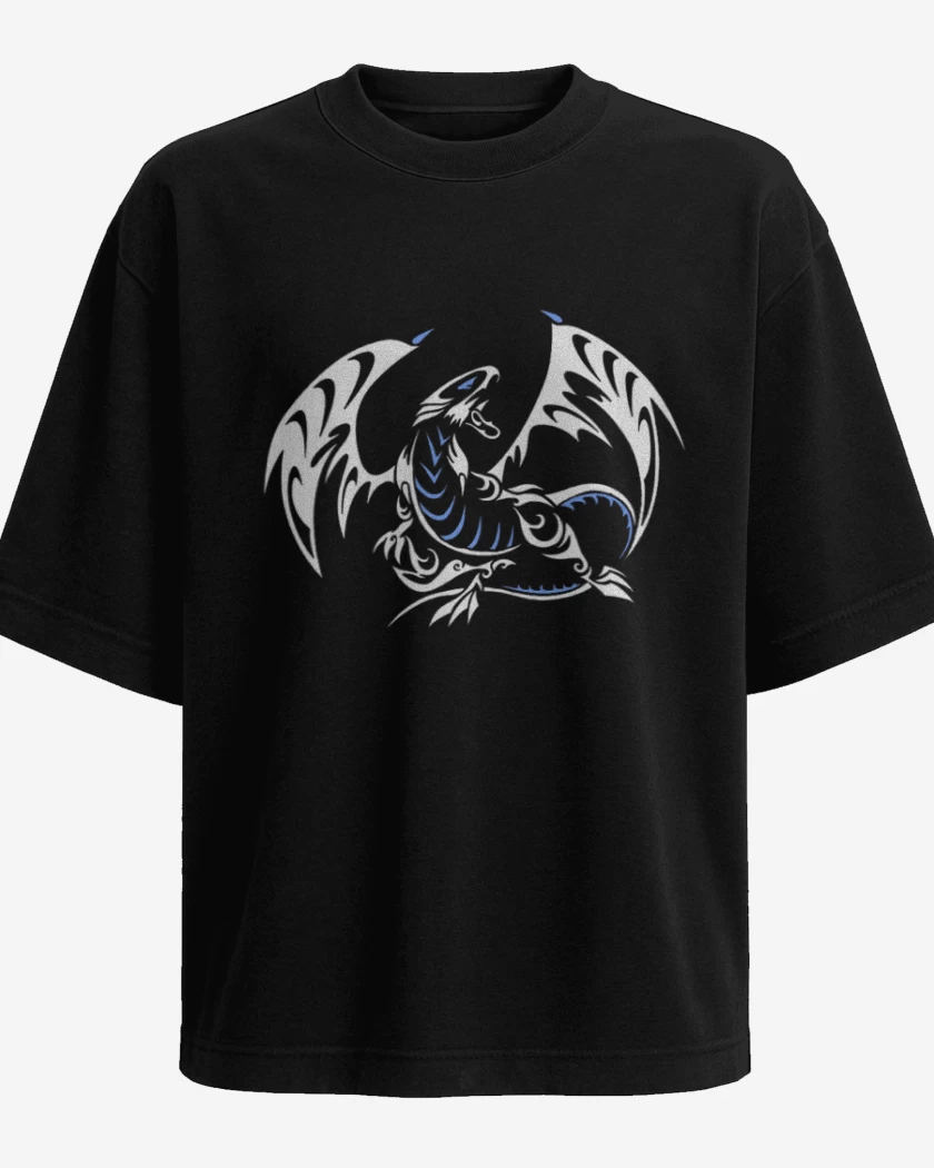 Polera Oversize Negro de Yugioh